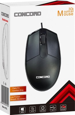 Concord 3D Kablolu Optik Mouse (C-16)