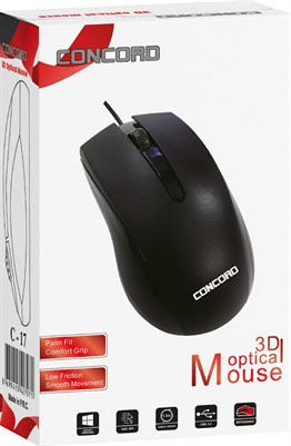 Concord Kablolu Optik Mouse (C-17)
