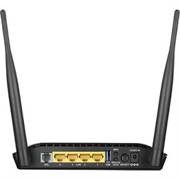 D-Link DSL-2750U 300Mbps 4 Port ADSL2+ 1 Port USB(3G Uyumlu) Kablosuz Modem