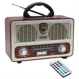 Everton RT-854BT USB/SD/FM/Bluetooth Destekli Kumandalı Nostaljik Radyo